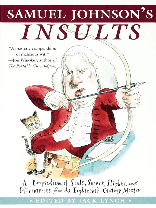Title details for Samuel Johnson's Insults by Jack Lynch - Available